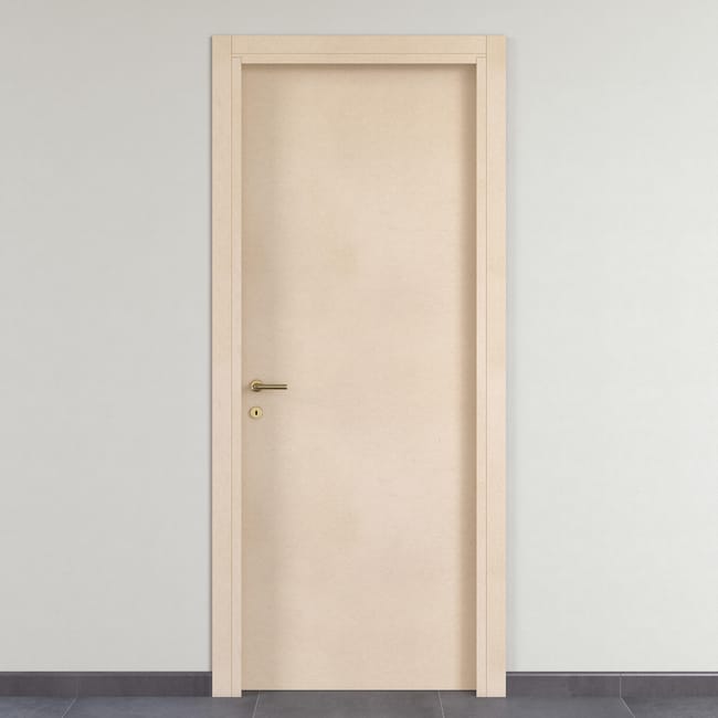 Porta In Abete Grezzo Reversibile - 210 X 70 Cm Con Telaio, Anta Cieca E Ferramenta - Foto 9