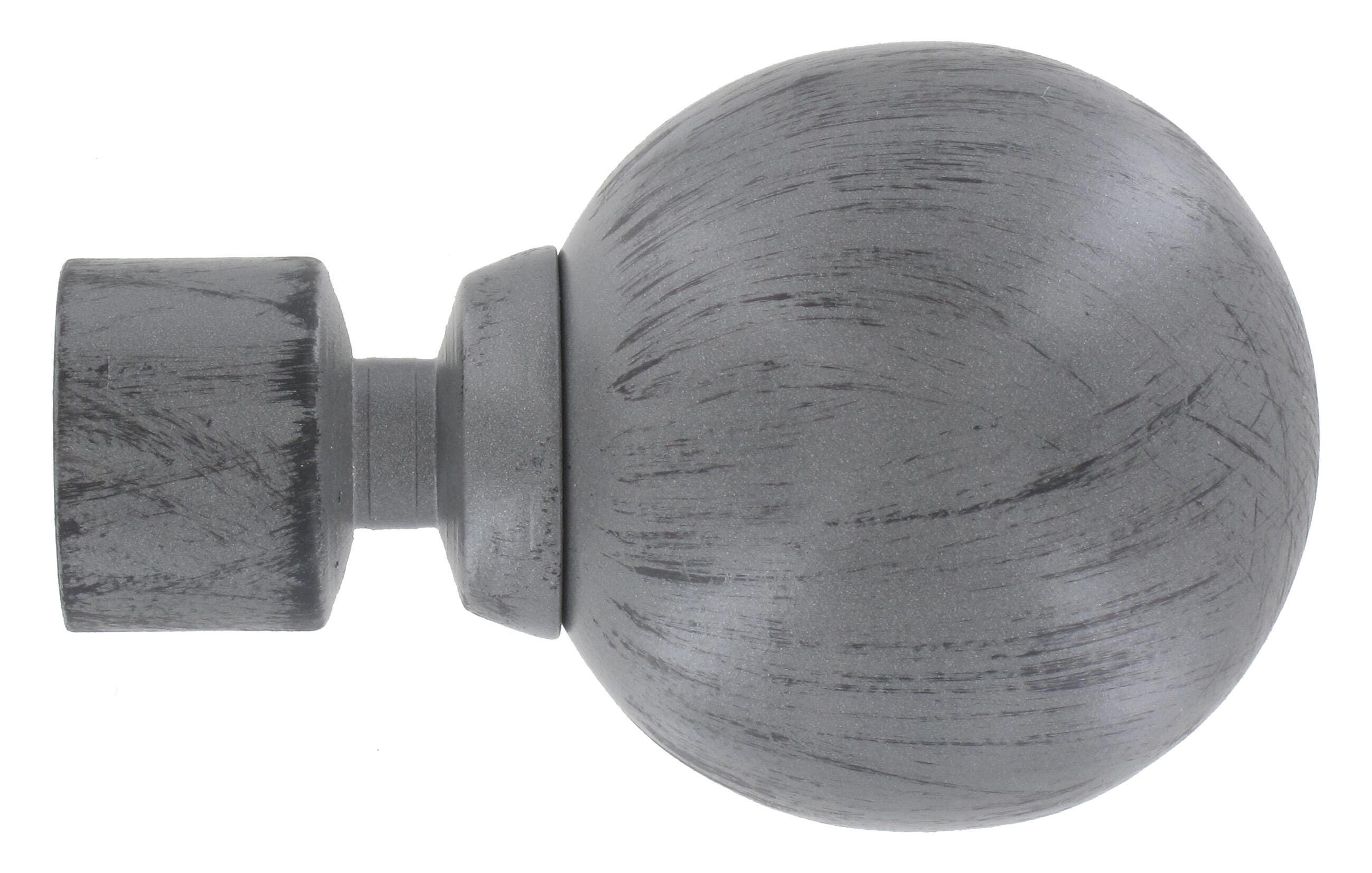 GIRASOLE HOME® Terminal Cu0153ur Pour Barre De Rideau De Diamètre De 18-20 Mm 2 Pièces En Fer (Nickel Noir GIRASOLE HOME® Terminal Cu0153ur Pour Barre De Rideau De Diamètre De 18-20 Mm 2 Pièces En Fer (Nickel Noir