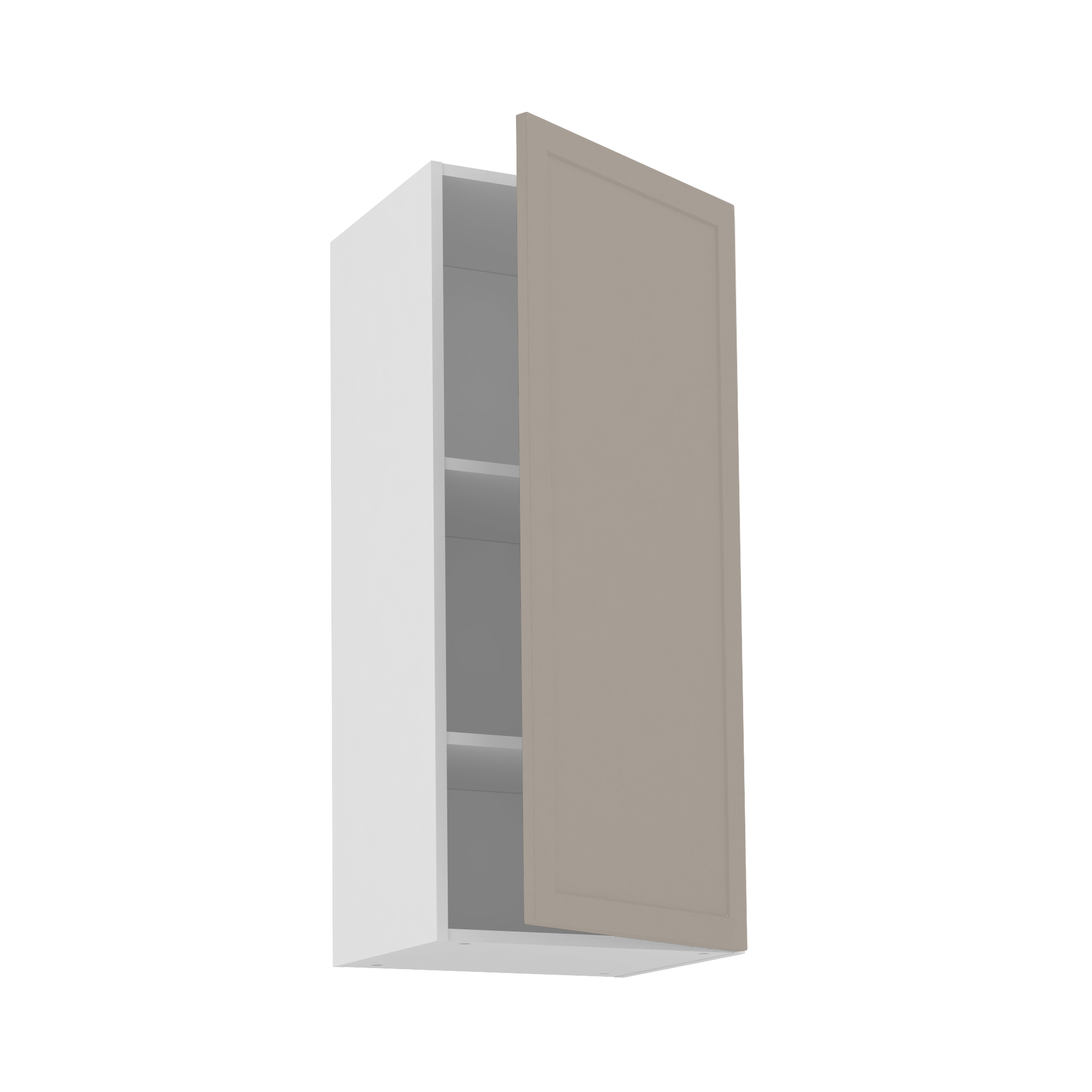 Szafka kuchenna wisząca kompletna Newport 45x103 cm taupe Delinia iD