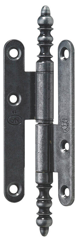 Paumelle acier pour meuble HETTICH, L.80 x l.45 mm - 3