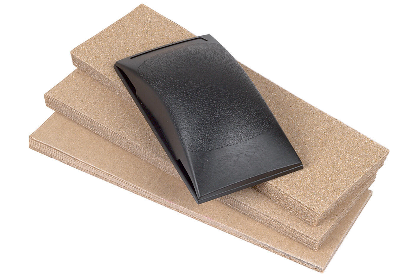 Kit de ponçage abrasif WOLFCRAFT, 70 x 210 mm, grain 40, 60, 80, 100 et ...