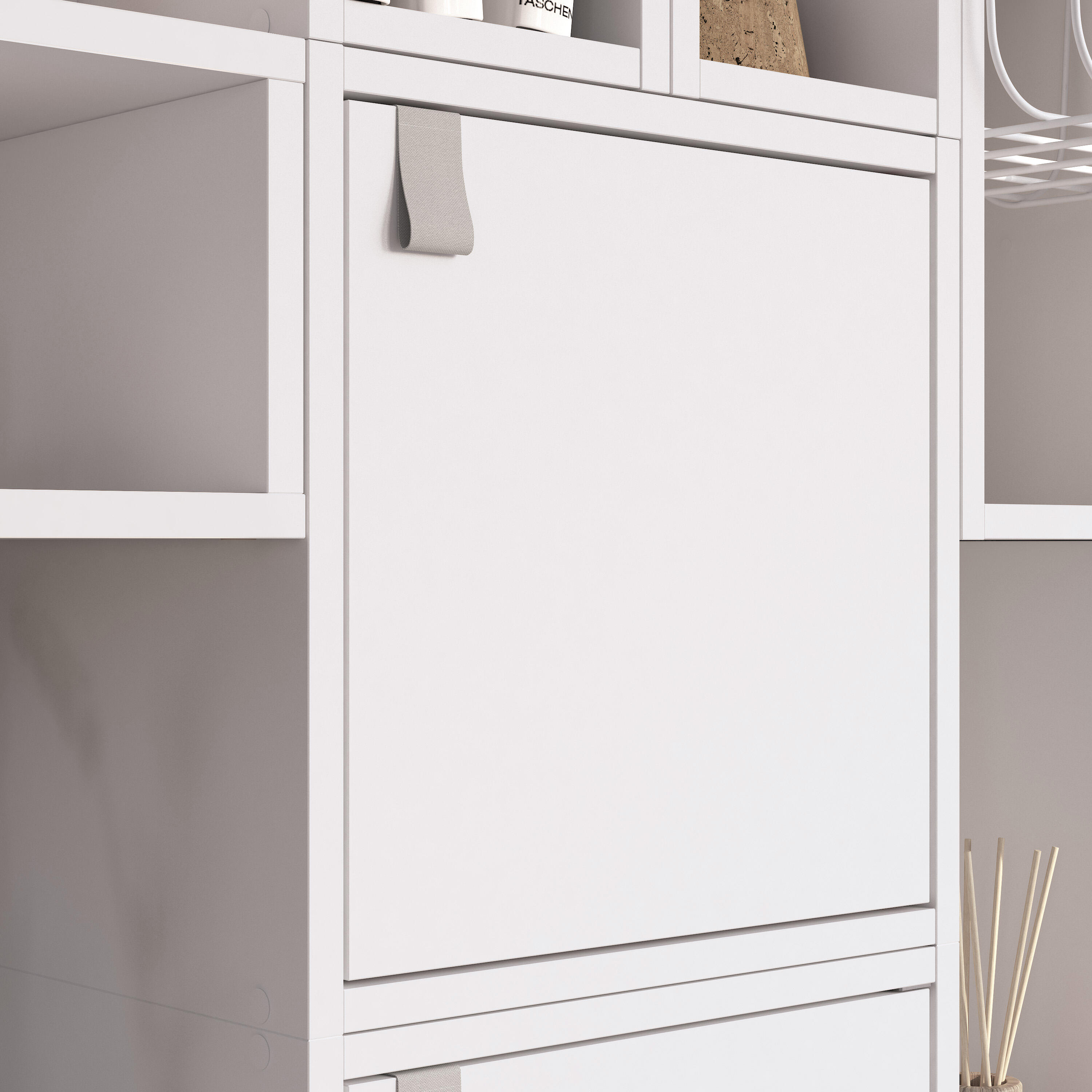 Anta SPACEO Kub L 32.2 x  H 32.2 cm bianco - 7