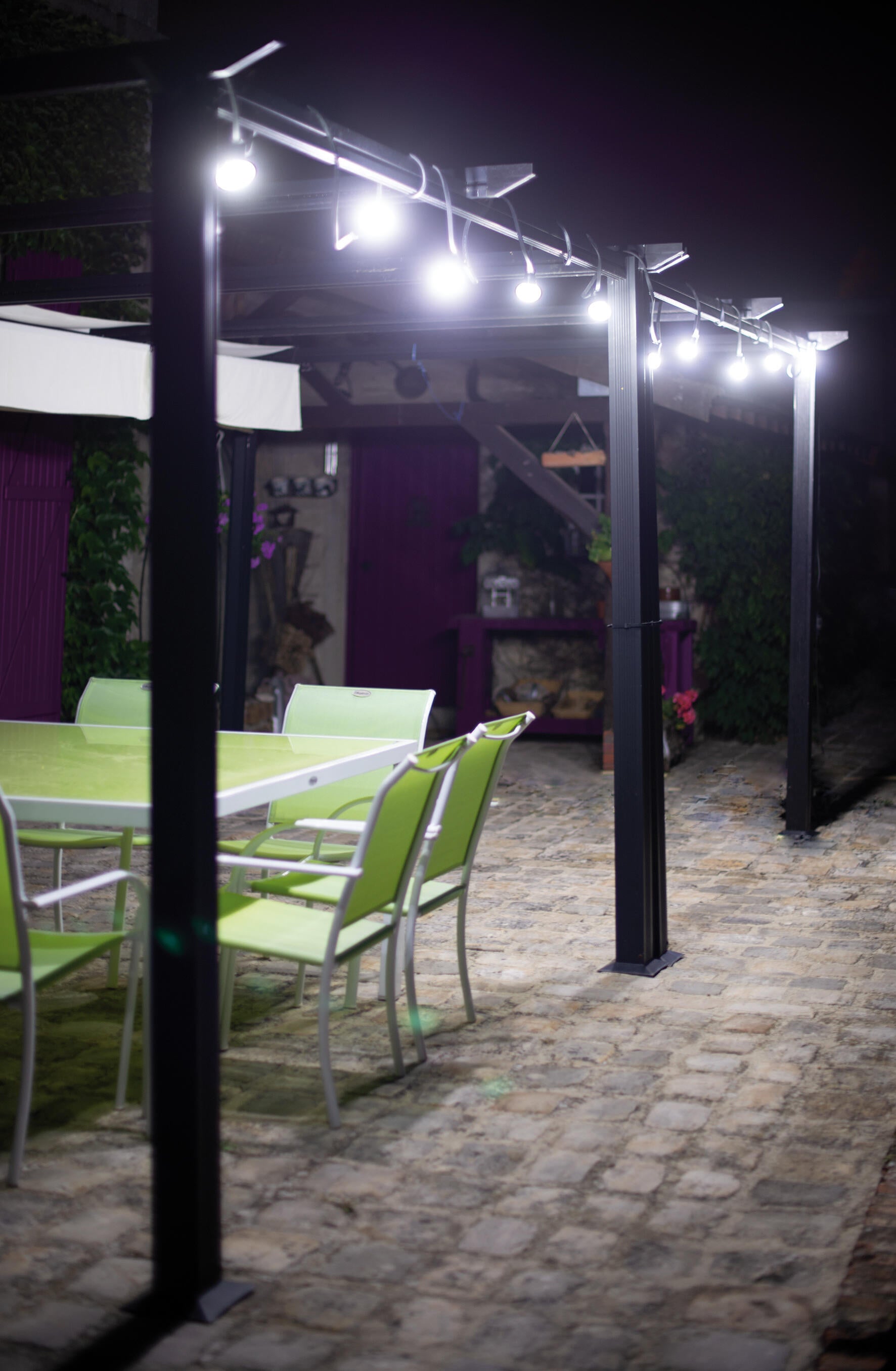 Ampoule led, sphérique B22, 30lm = 4W, blanc chaud, TIBELEC - 3