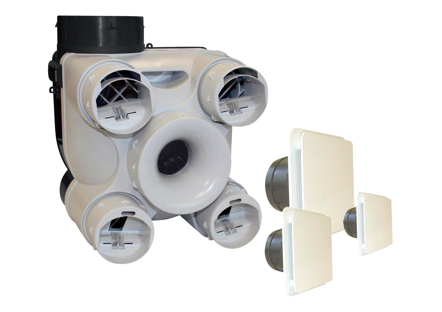 Ventilação mecânica controlada fluxo simples autoregulavel S&P 18 W 230 V - 3