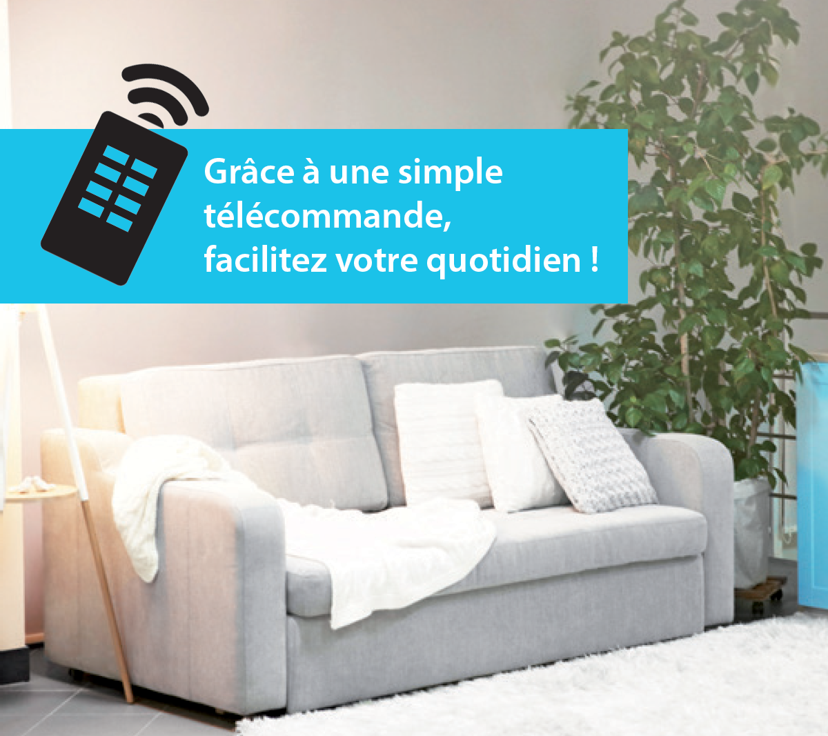 Lot de 3 prises télécommandables connectées intérieure SMARTWARES - 3