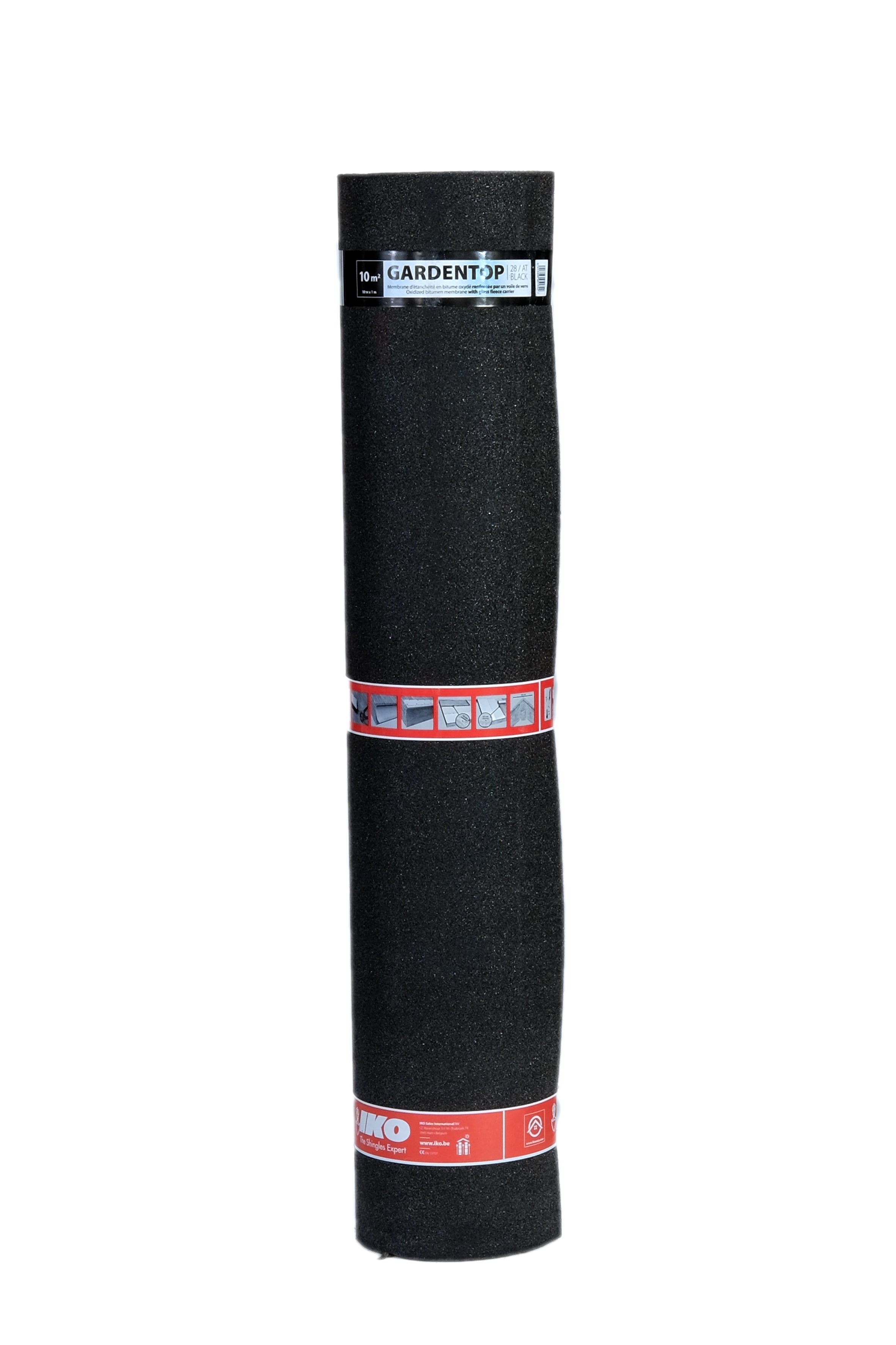 Bardeau lisse bitume noir l.1 x L.10 m IKO - 4