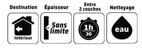 Enduit de rebouchage en poudre Extra rebouch TOUPRET blanc 5 kg - 4