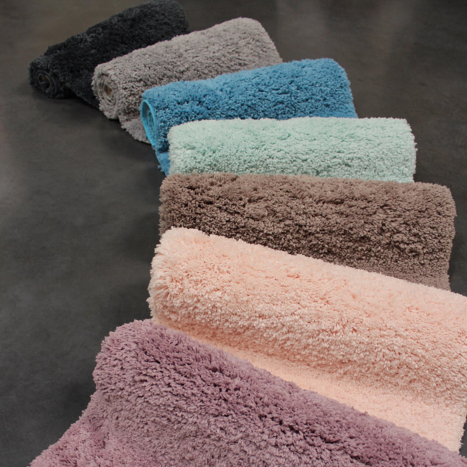 Tapis de bain l.50 x L.80 cm granit n°3, Icône SENSEA - 2