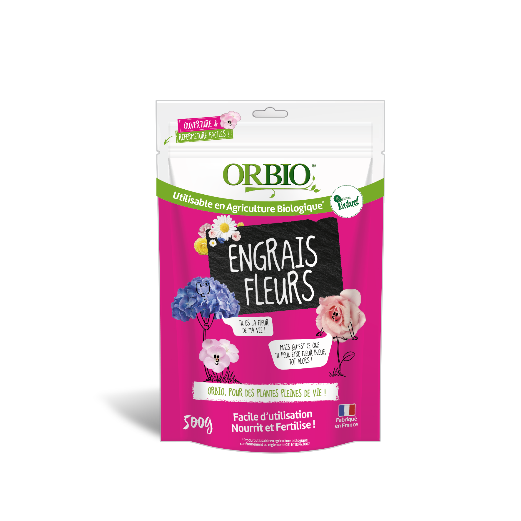 Engrais Organo-minéral 7-4-7 Engrais Géraniums Et Plantes Fleuries