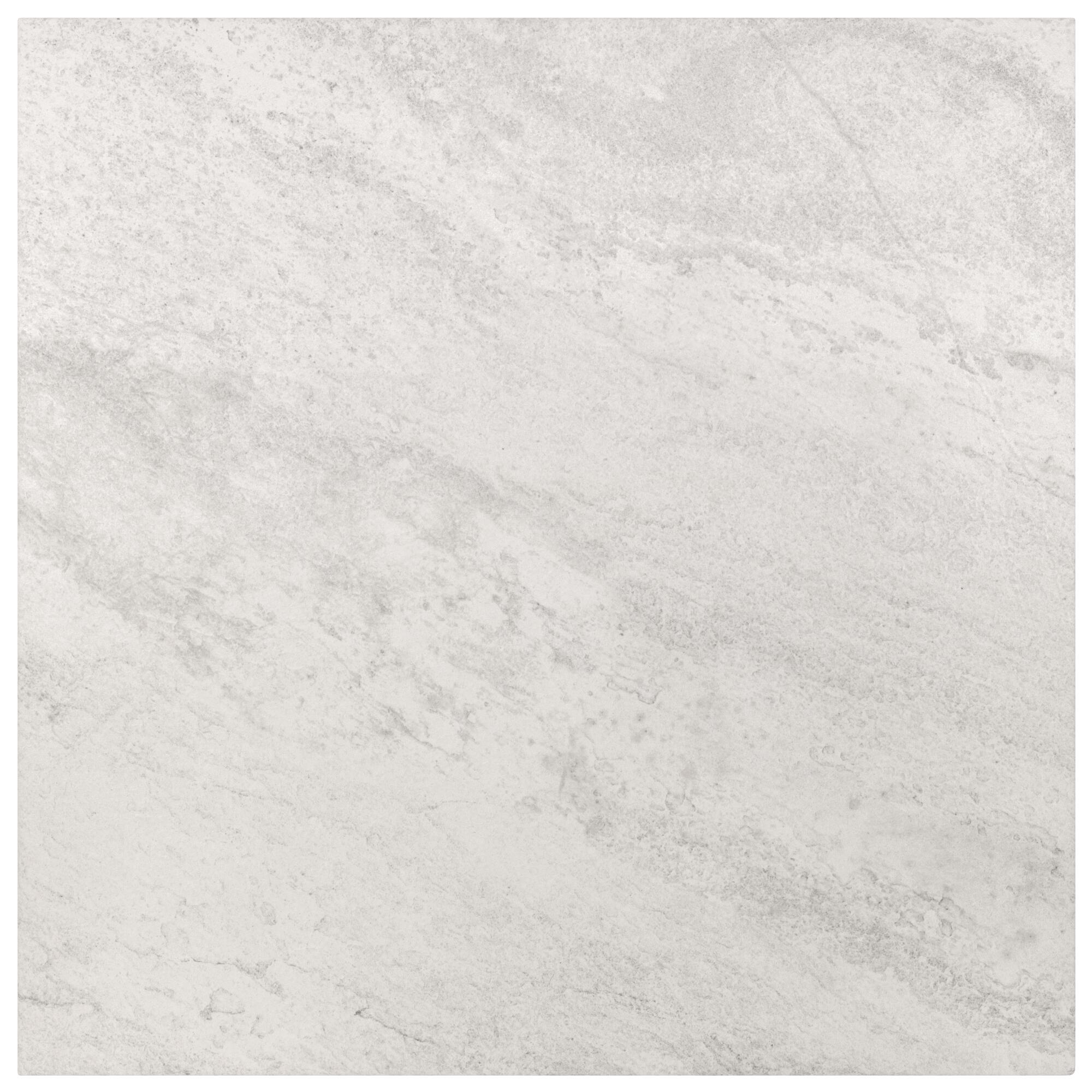 Carrelage sol extérieur effet pierre blanc Sicile l.60 x L.60 cm x Ep.9 mm - 4