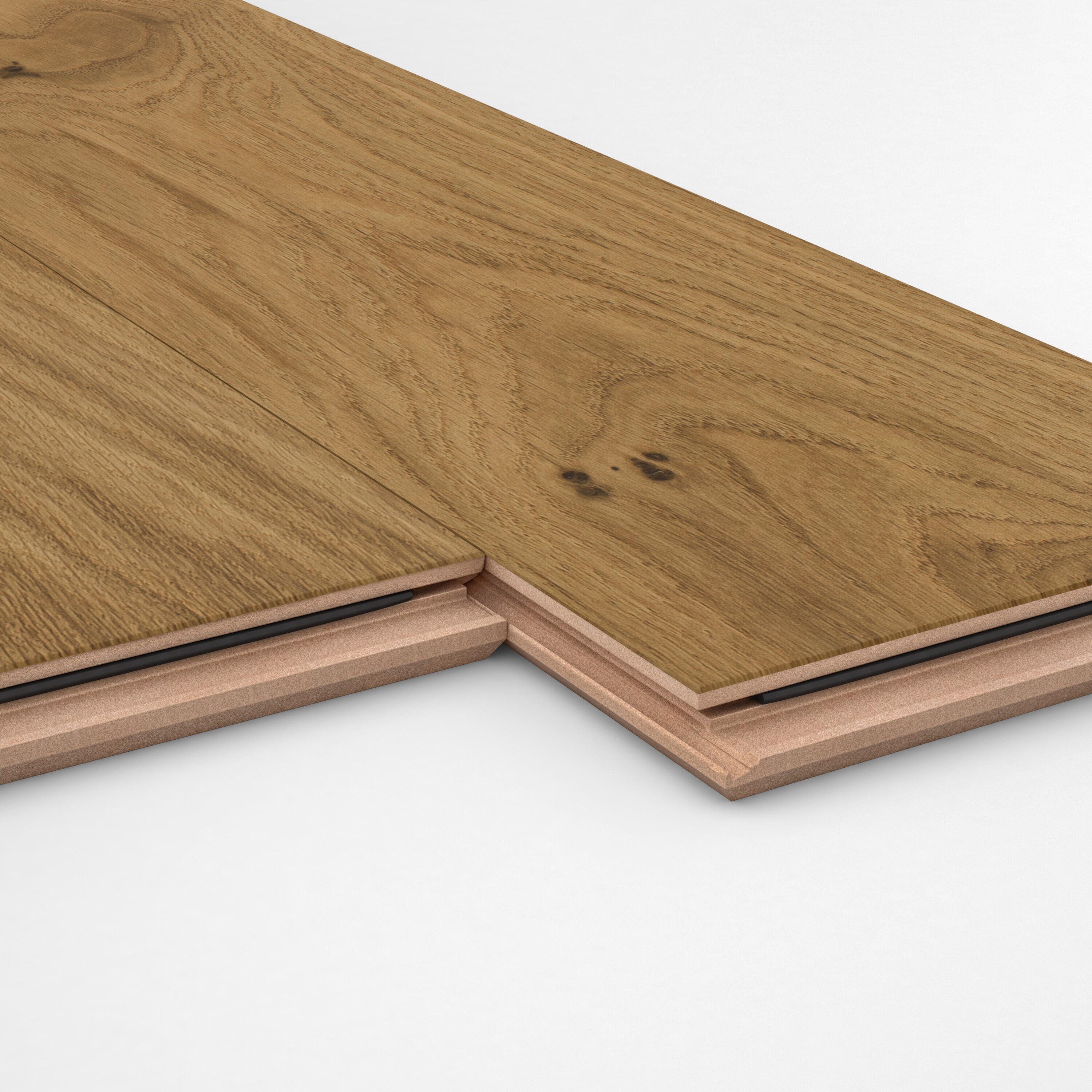 Echantillon Parquet intenso chêne blond vitrifié M - 4