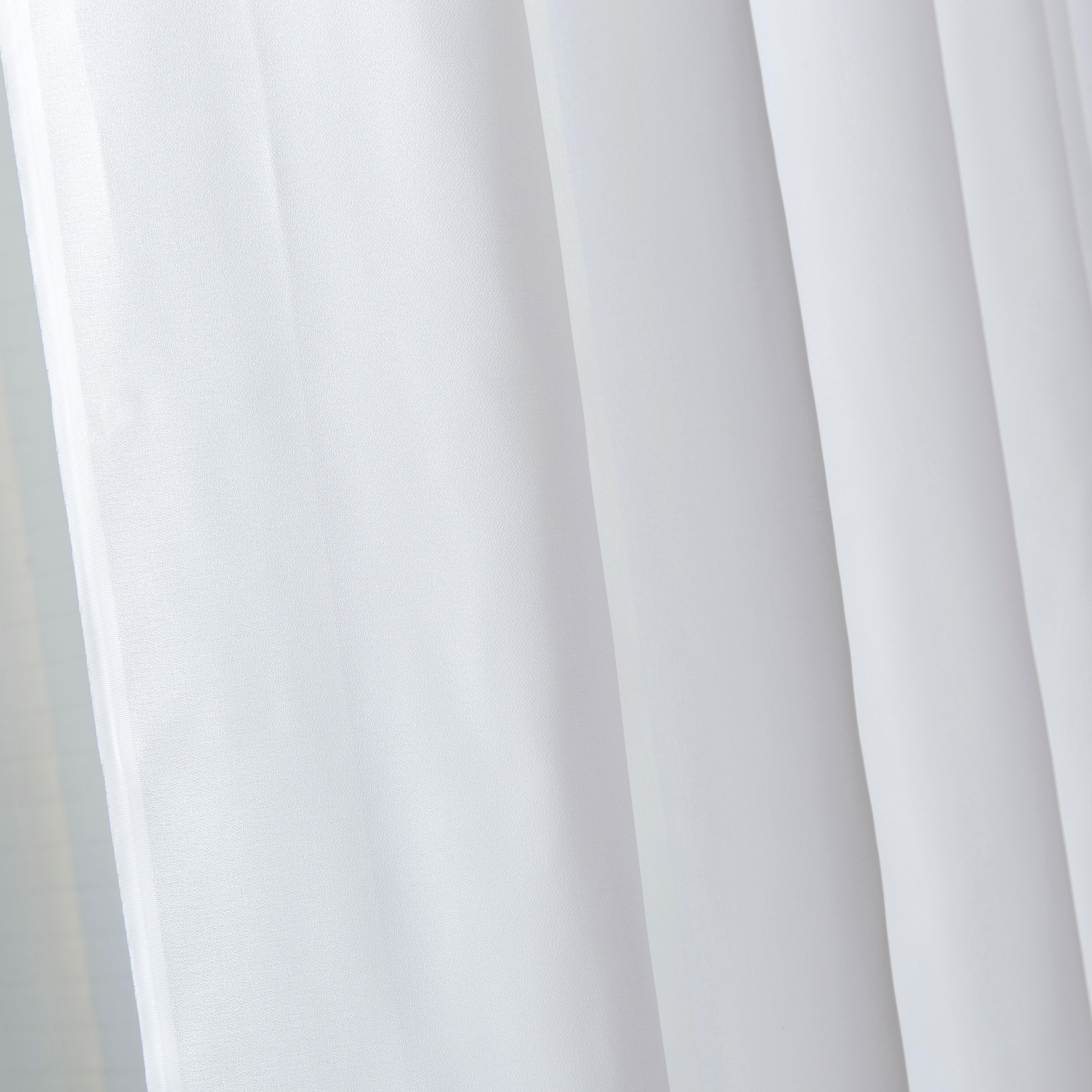 Voilage tamisant, Chic, blanc H.240 x l.300 cm - 3