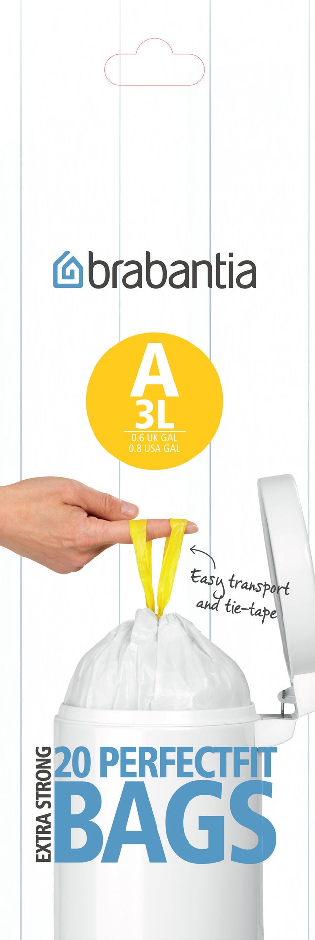Sacs-poubelle de salle de bains BRABANTIA 3L