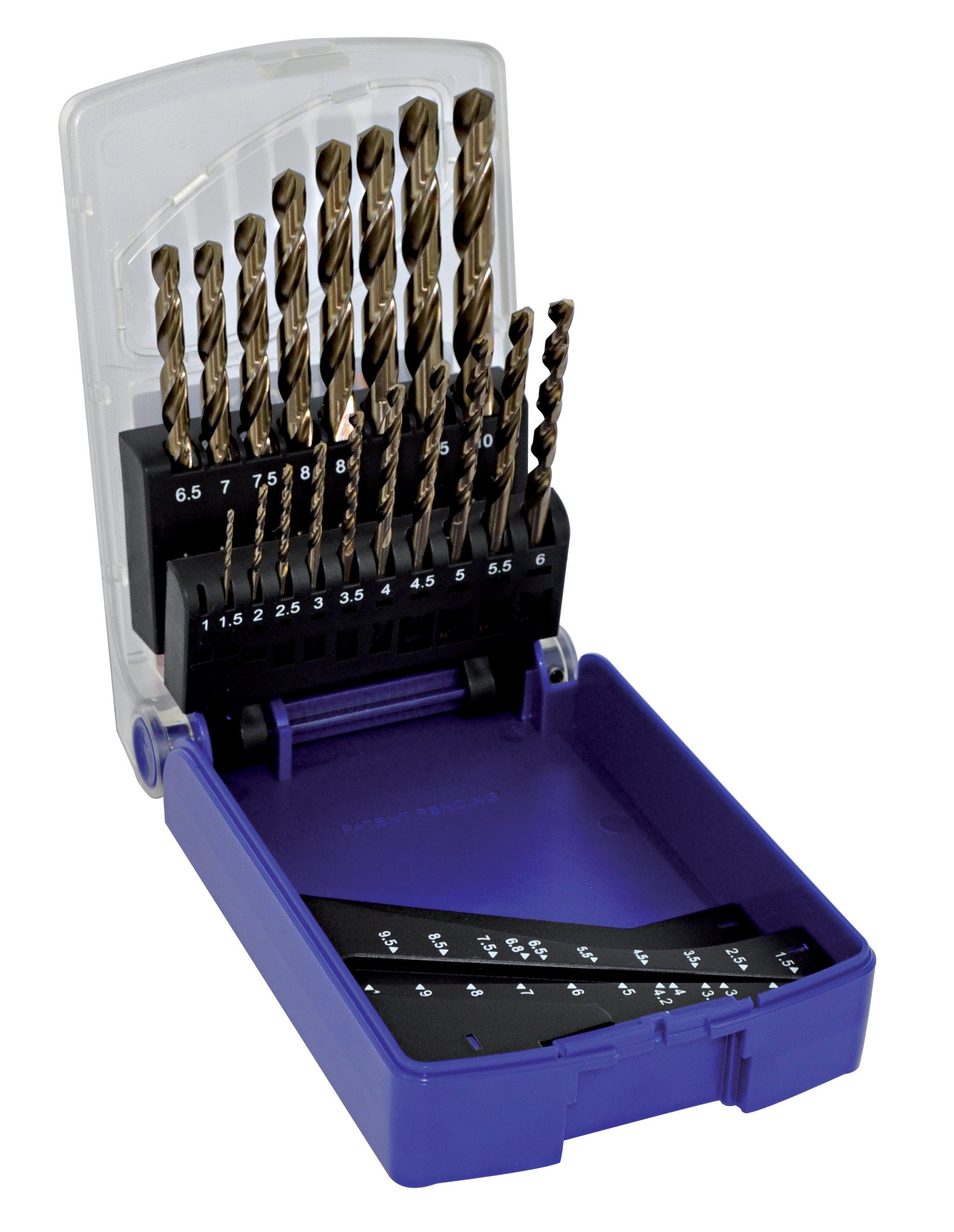 Coffret de 19 Forets à métal HSS, Diam.1 à 10 mm TIVOLY - 2