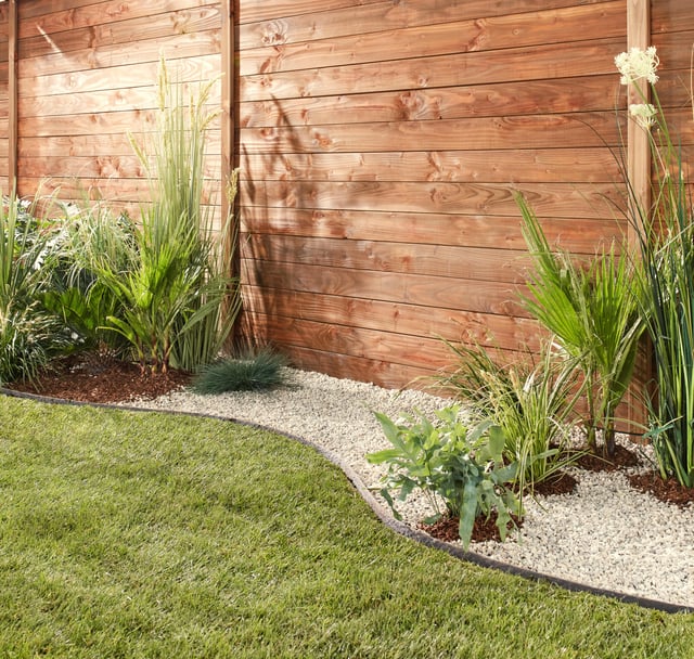 Lame bois à emboîter Douglas brun, L.200 x H.12 cm x Ep.22 mm