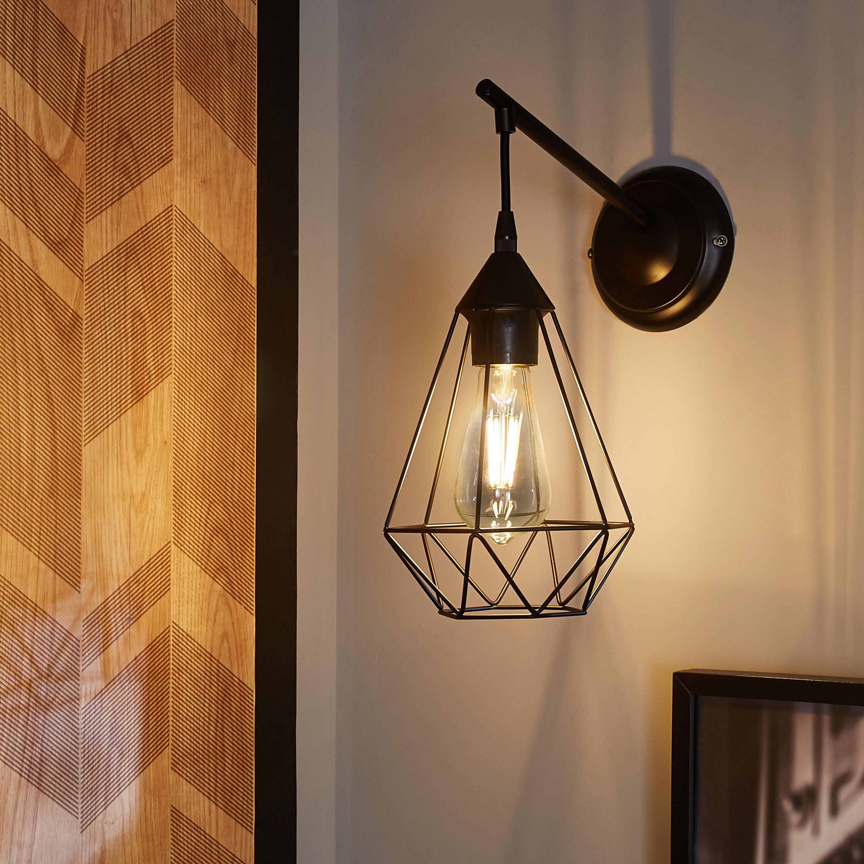 Kinkiet BYRON czarny E27 INSPIRE - 7