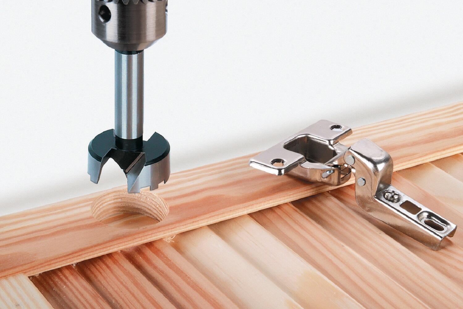Fraise à bois d'encastrement PRO Diam.26 x L.90 mm - WOLFCRAFT - 2