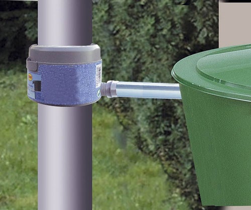 Récupérateur collecteur eau de pluie zinc ø 100 NEUF 🇫🇷