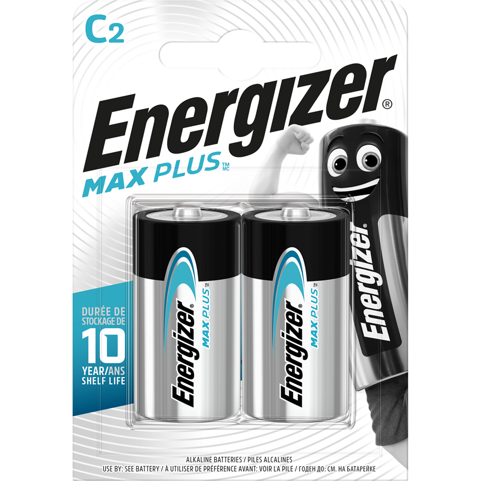 Pila LR14 C ENERGIZER Max Plus 2 batterie - 5