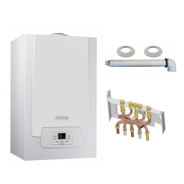 Chaudière gaz condensation microaccumulée DE DIETRICH Mpx mi compact 29 kW