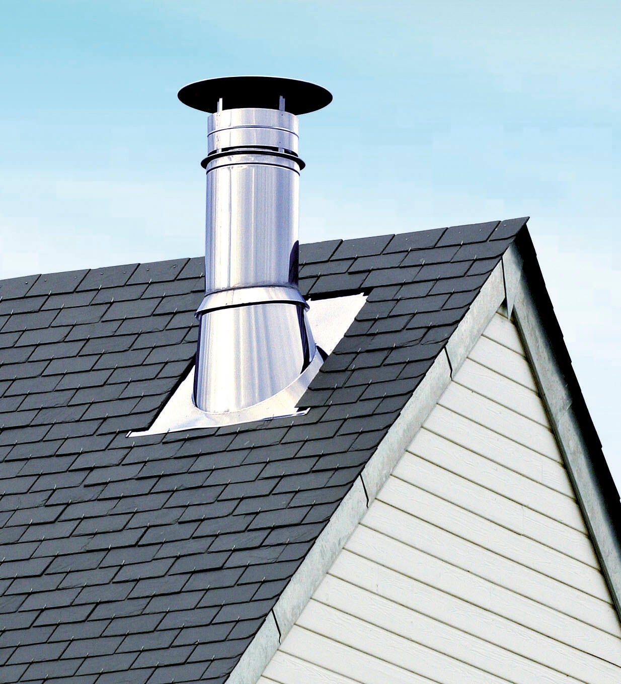 Solin Sit 30° 150 tz POUJOULAT D.150 mm 65 x 57 cm - 2