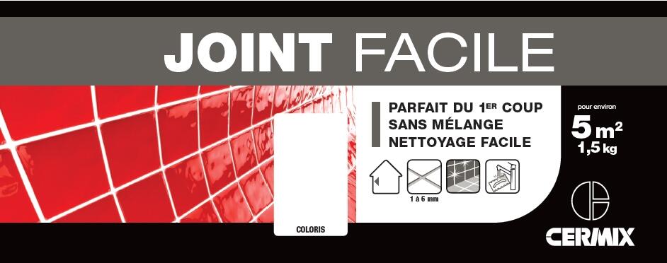 Joint pâte tout type de carrelage et mosaïque, ivoire, 5m² - 2