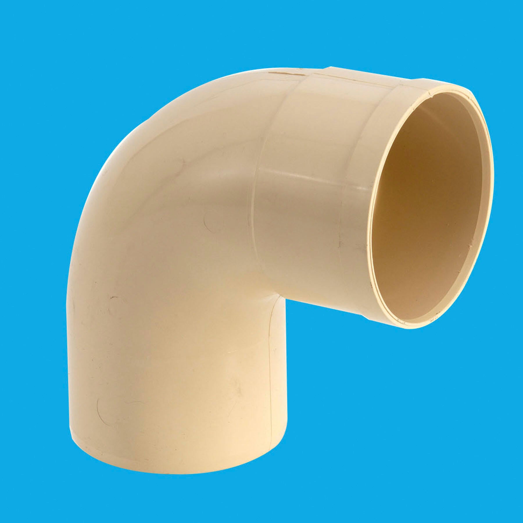 Coude 87.3° pvc sable GIRPI, Dév.33 cm Diam.100 mm - 3