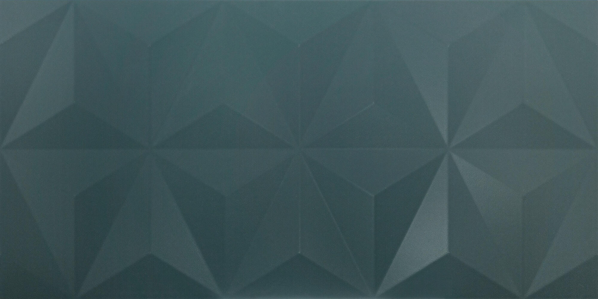 Carrelage mur intérieur effet relief diamond bleu paon Home l.40 x L.80 cm x Ep. - 2