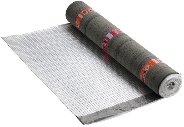 Rouleau pour chape bitume aluminium l.1 x L.8 m