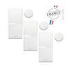 Lot 3 détecteurs d'ouverture miniatures blancs DIAG39APX, DIAGRAL