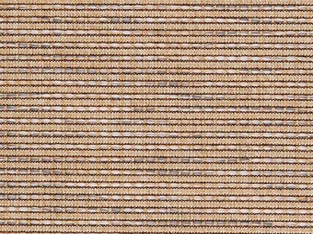 Moquette tissée plat motif beige Nature design, rouleau l.4 m