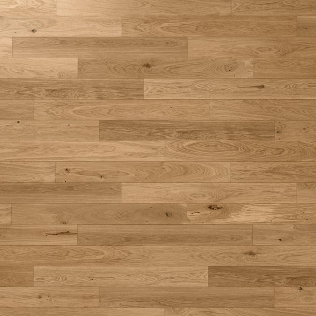 Echantillon parquet contrecollé ARTENS Line, L, chêne blond vitrifié