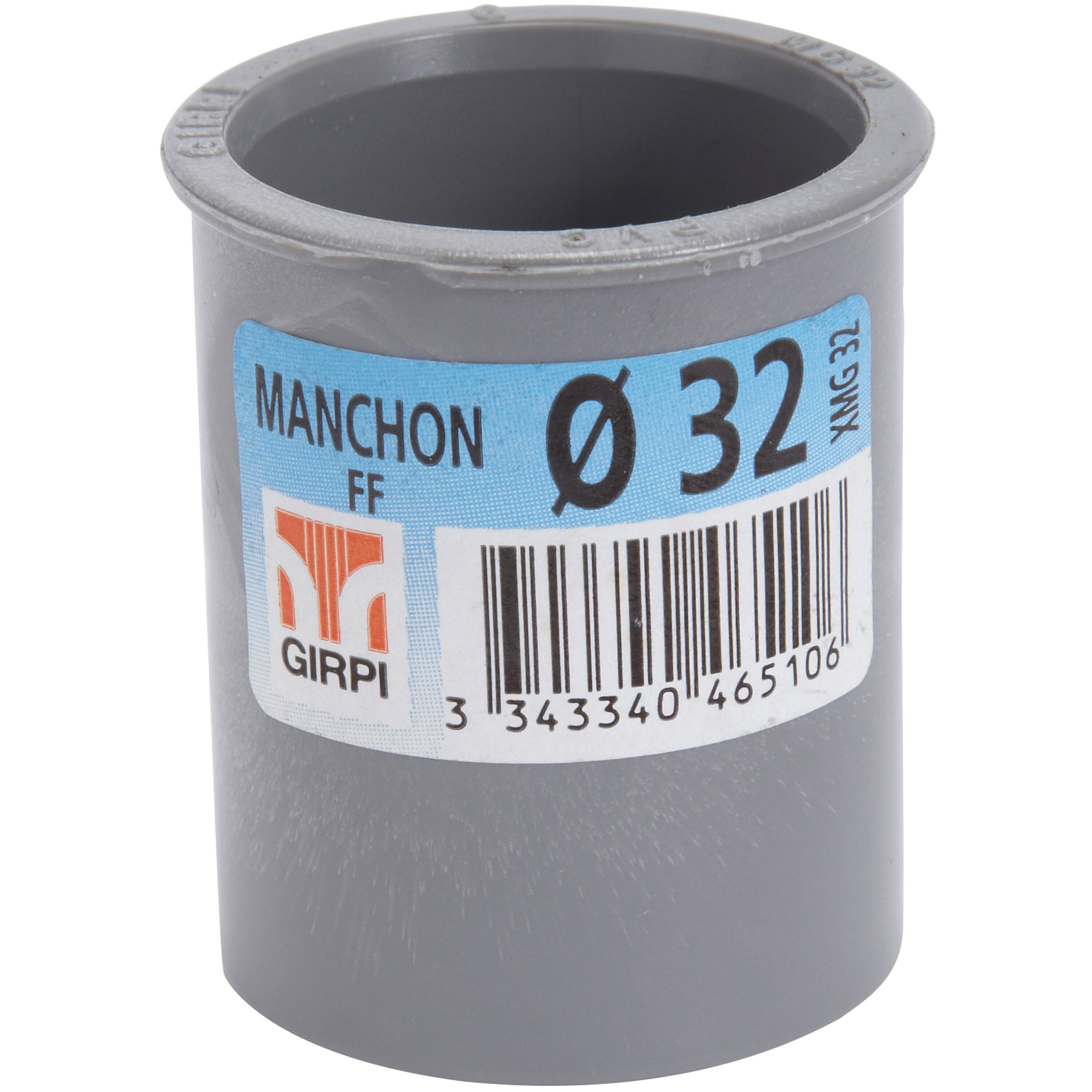 Manchon en pvc à coller, femelle / femelle, D.32 - 4