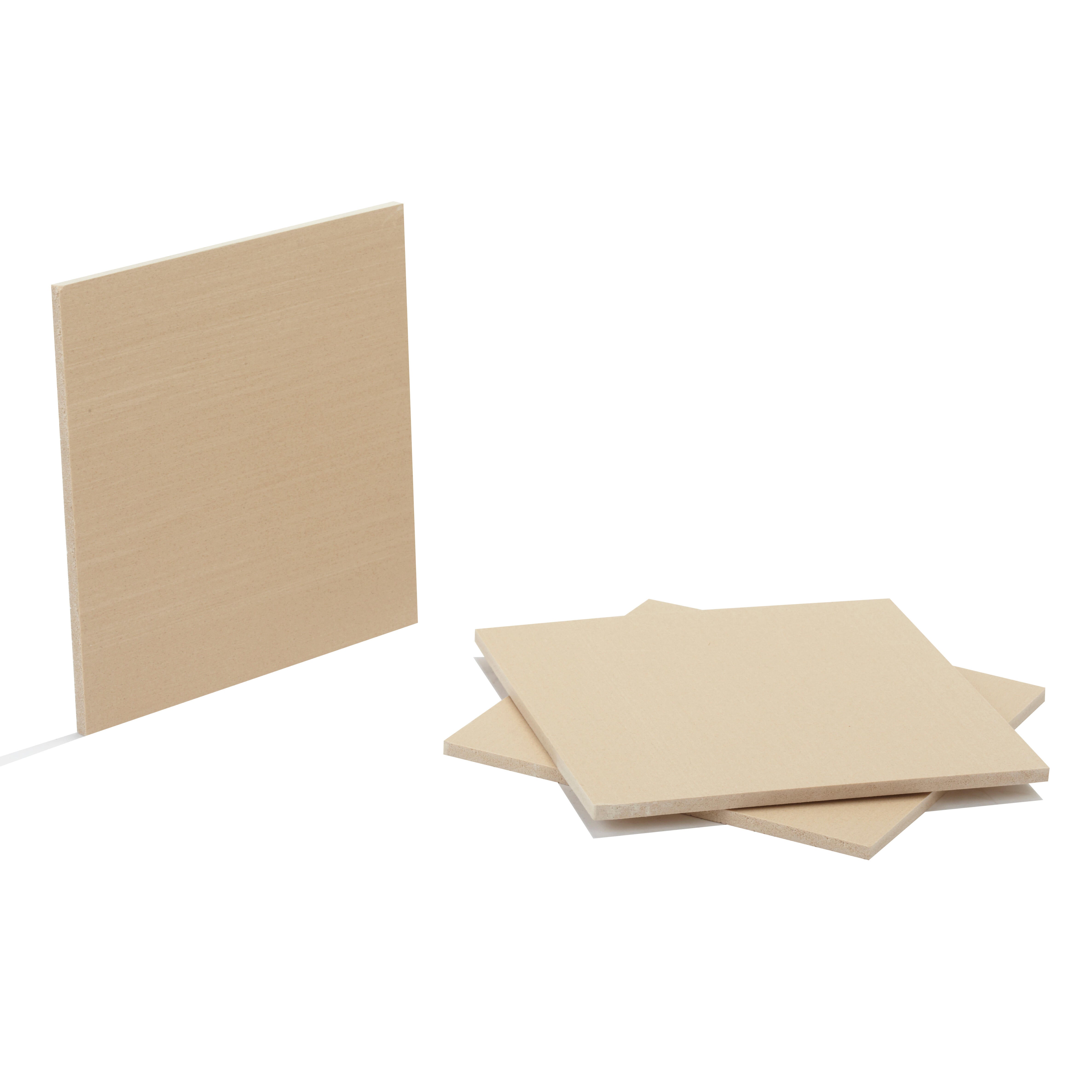 Pannello legno fibra composita L 80 x H 40 cm Sp 5 mm naturale - 2