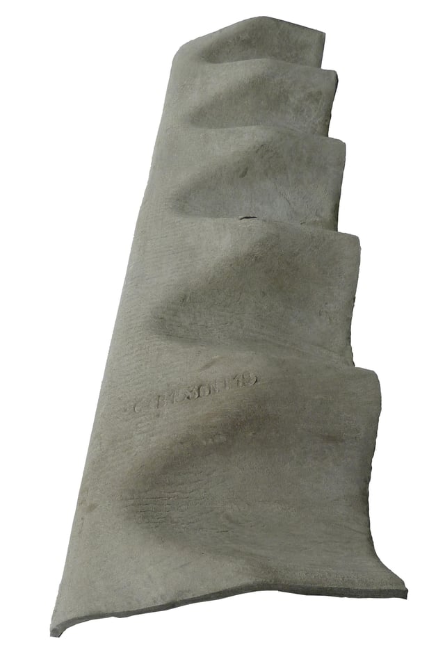 Closoir ondulé Gris ETERNIT HOME, l.200 mm x L.0.92 m