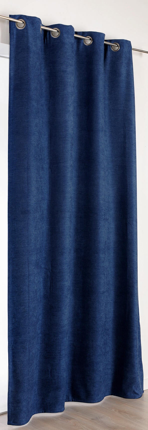 Voilage occultant thermique, Alaska, bleu H.260 x l.140 cm - 3