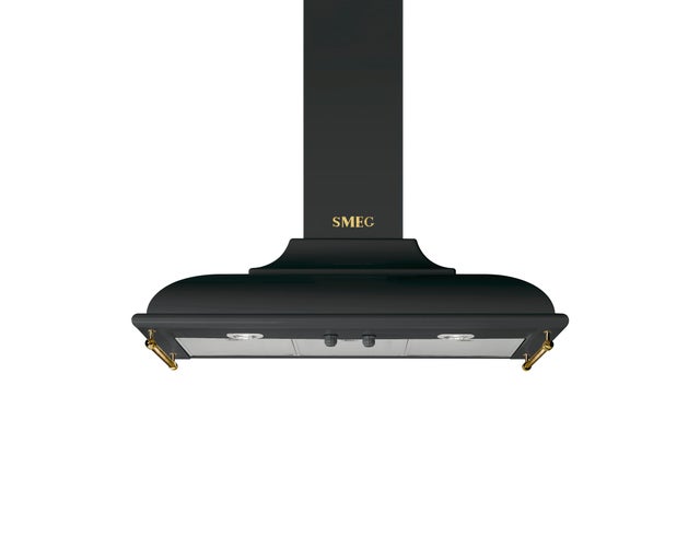 Hotte murale L89.5 cm SMEG KC19AOE noir