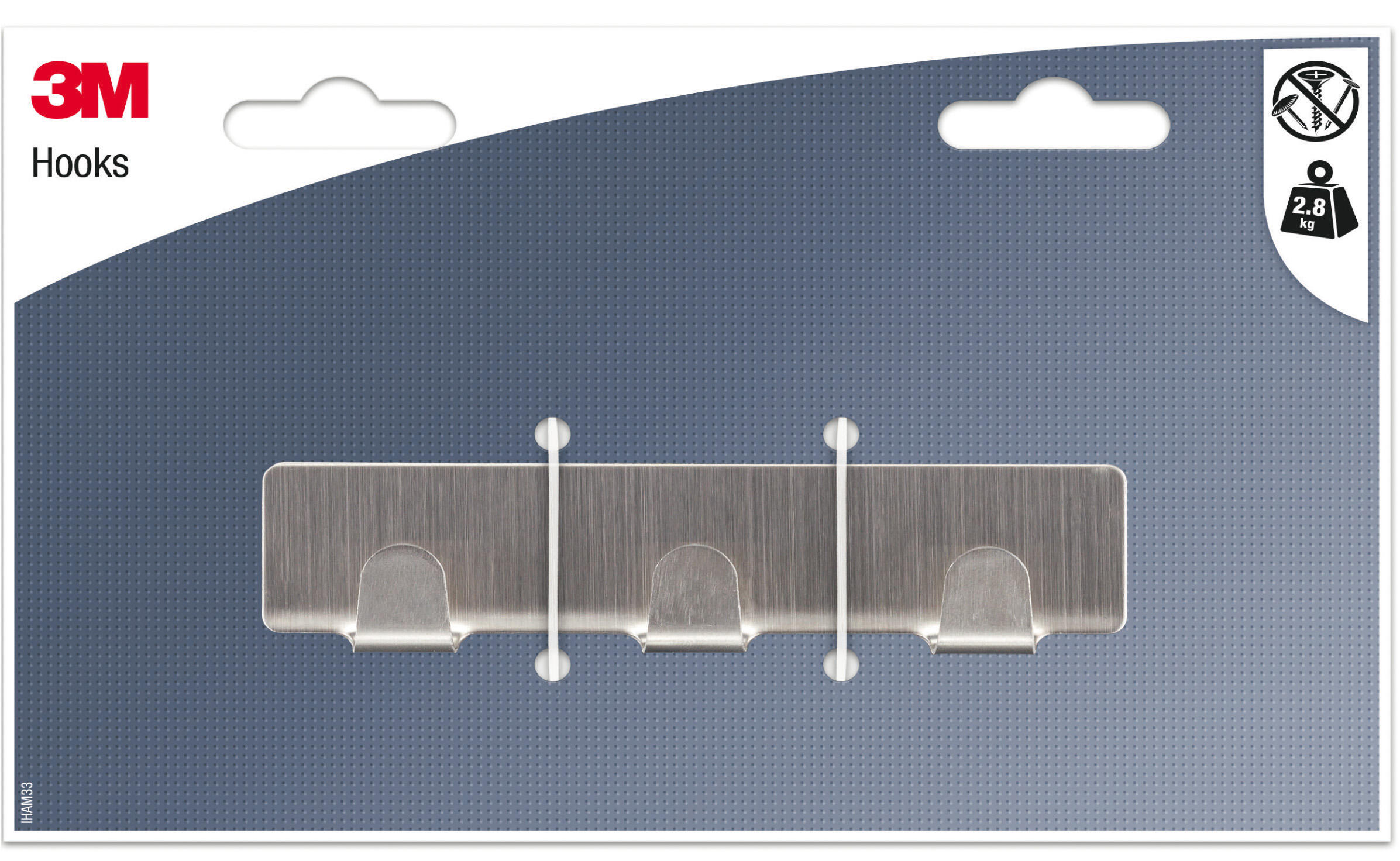 Crochet adhésif permanent 3M - 3