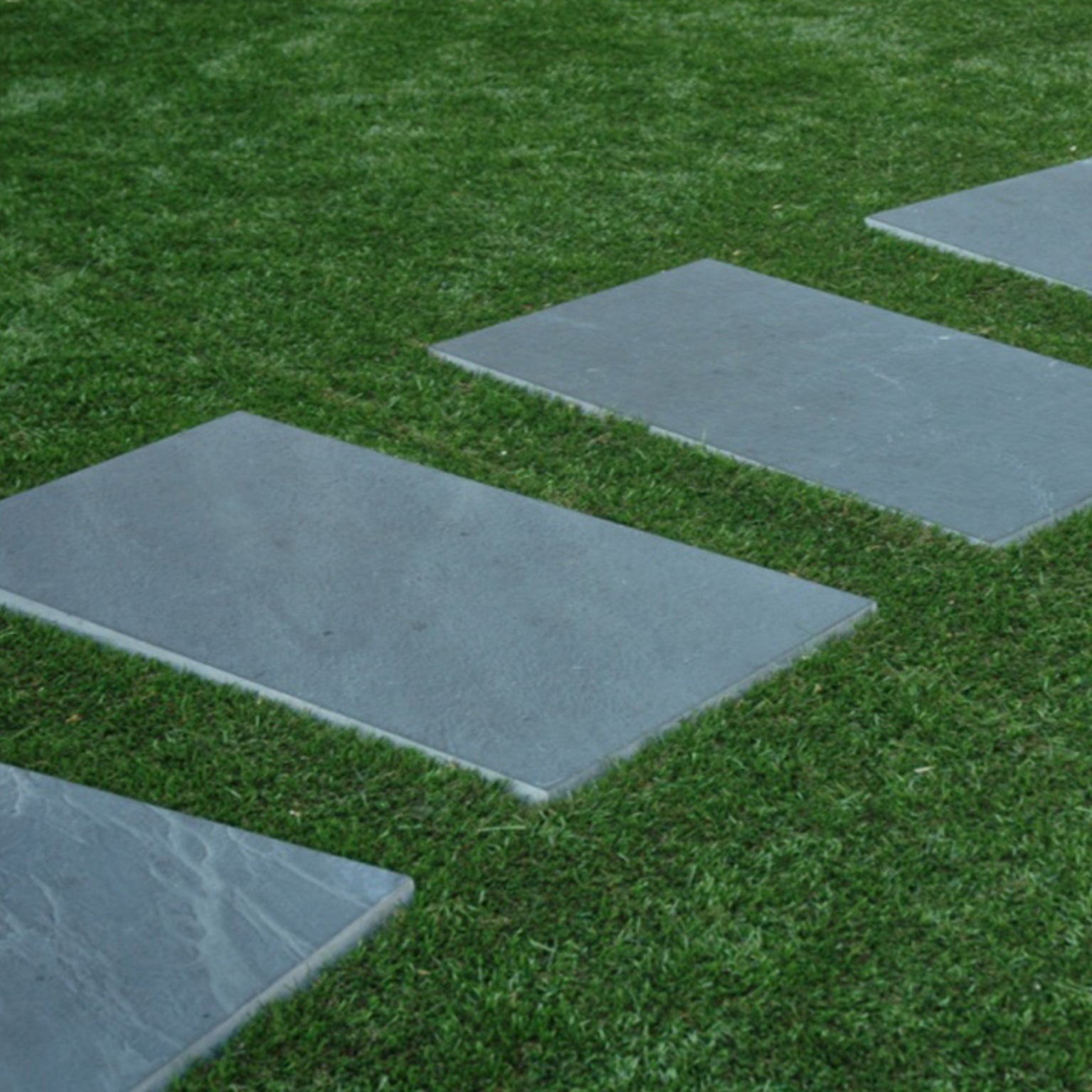 Dalle en pierre naturelle ardoise gris, L.50 x l.25 cm x Ep.30 mm - 5