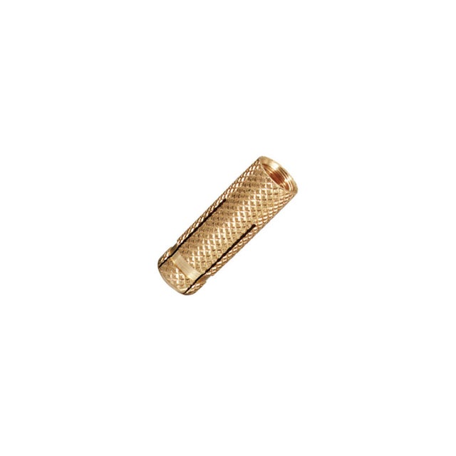 Cheville laiton pour matériaux pleins Diam.6 mm x 23 mm - SPIT (lot de 50)