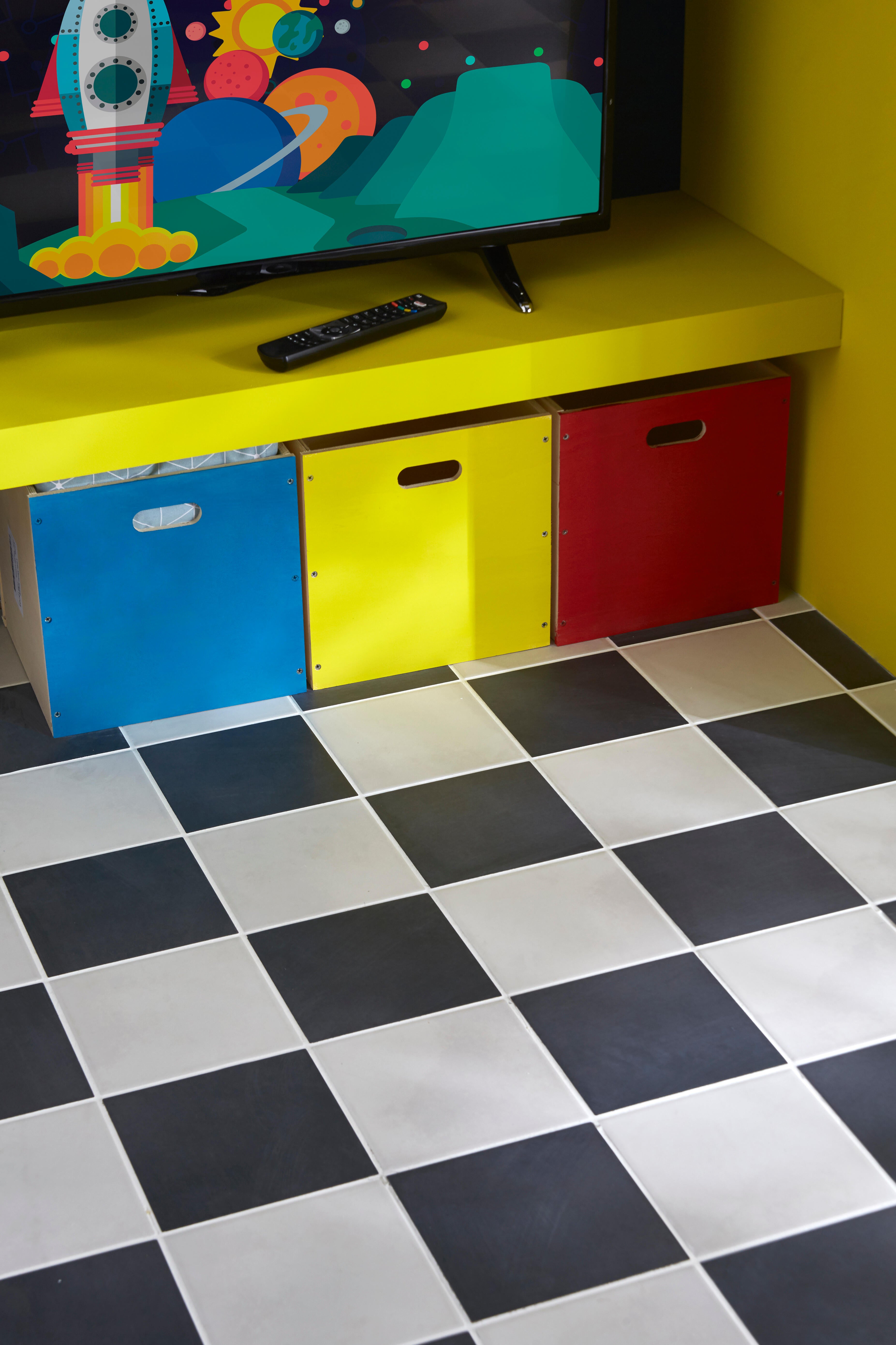 Piastrella da pavimento e rivestimento interno 20 x 20 cm Sp. 8.2 mm Gatsby in gres porcellanato smaltato nero opaco traffico medio forte (pei 3/5) 1.42 mq - 9