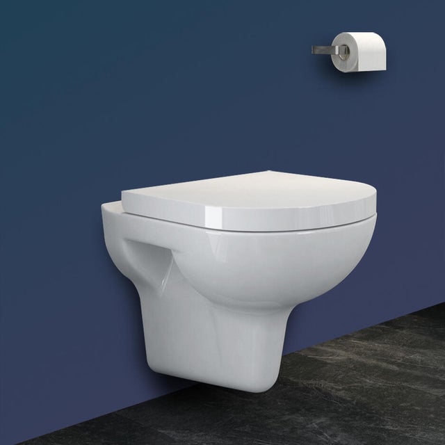 Cuvette pour WC suspendu, CONCILIO Velvet sans bride