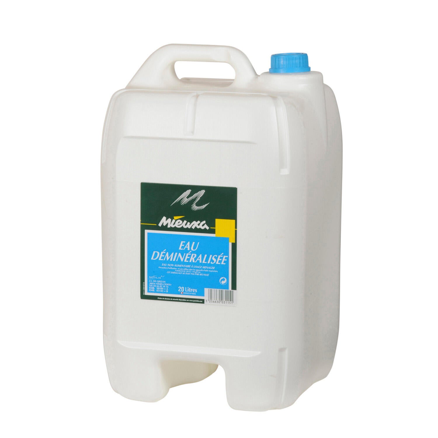 Eau déminéralisée MIEUXA 20L - 2