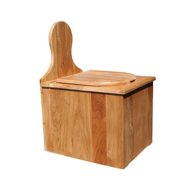 Toilette sèche chêne 45x55x78 cm, CHENE DECORS