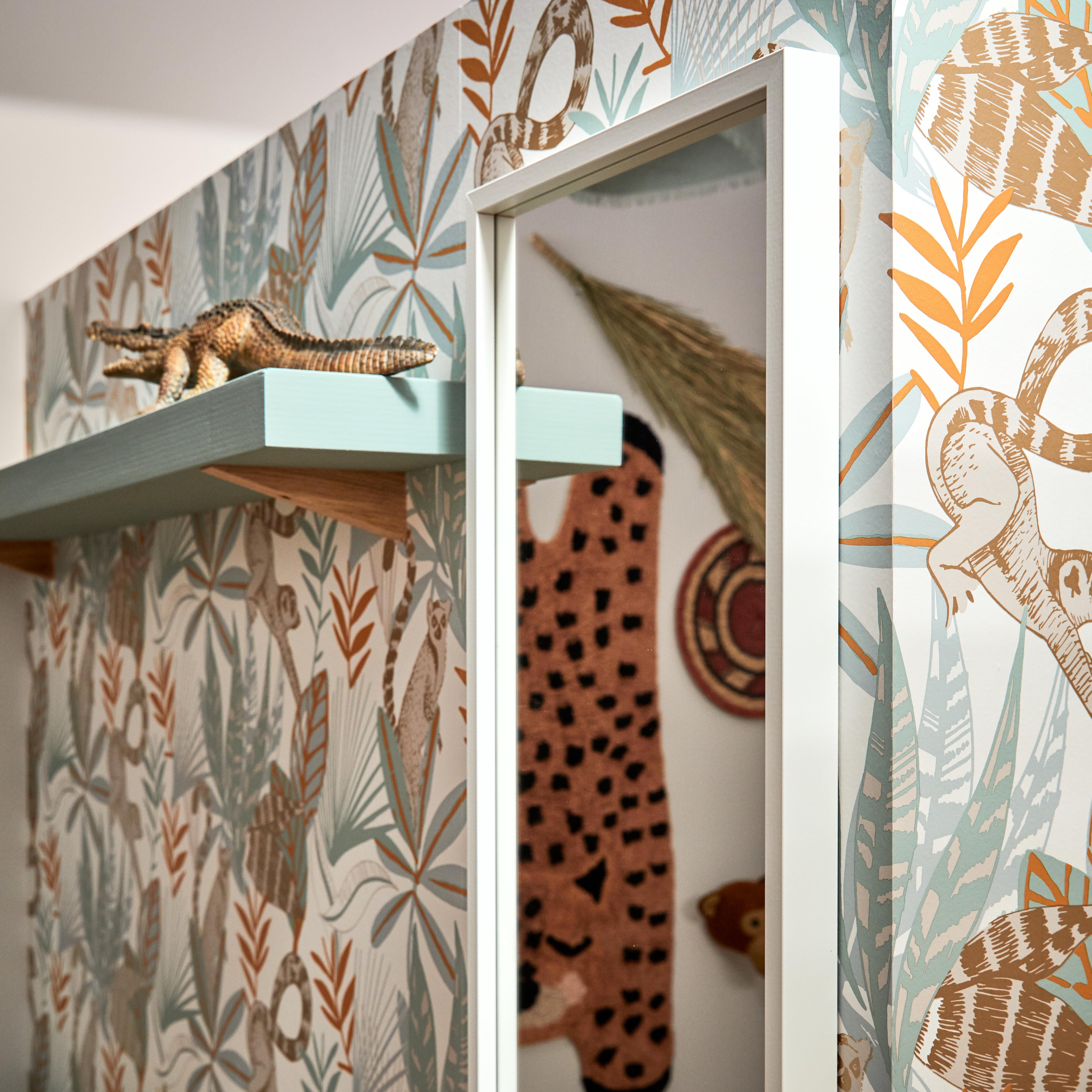 Specchio PURE rettangolare bianco 40 x 160 cm INSPIRE - 2