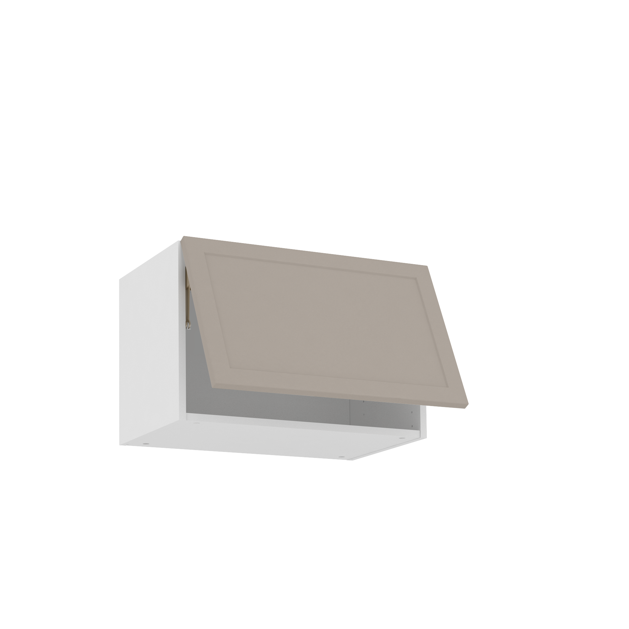 Szafka kuchenna wisząca okapowa kompletna Newport 60 cm taupe Delinia iD