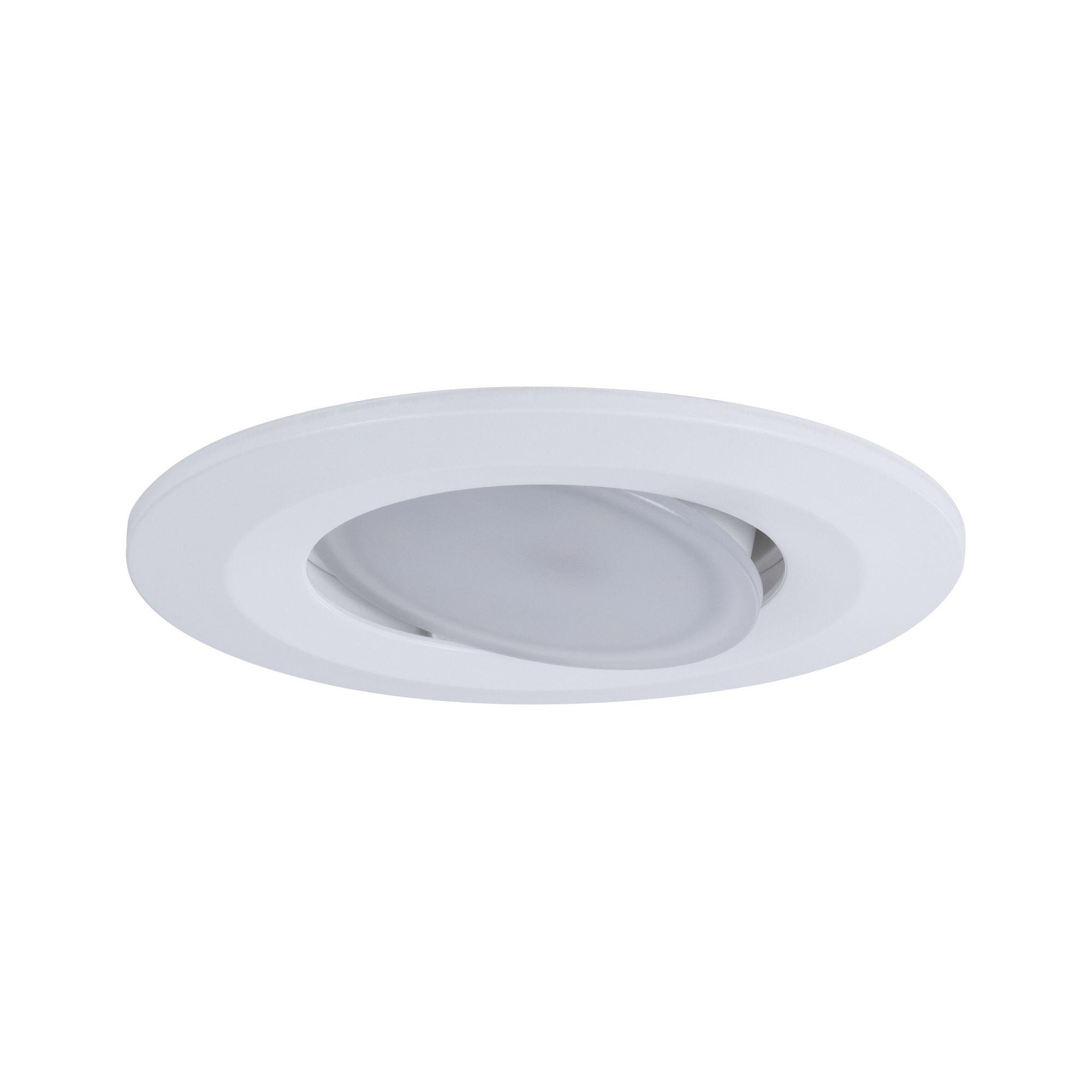 Kit 3 spots à encastrer orientable Calla LED intégrée IP65 4000K PAULMANN blanc - 3