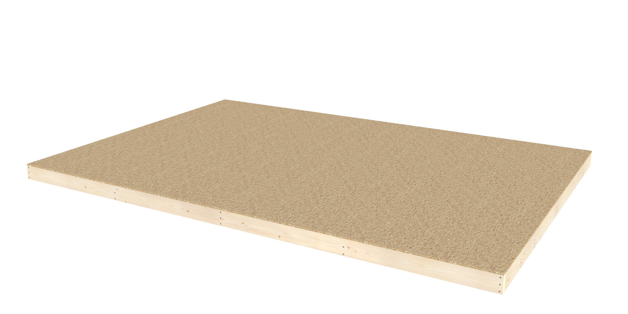 Plancher bois DECOR ET JARDIN, l.120 x P.485 cm x Ep.33 mm | Leroy Merlin