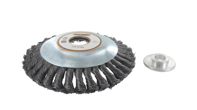 Brosse de désherbage Ø 150 mm pour débroussailleuses à dos à partir de 30cc