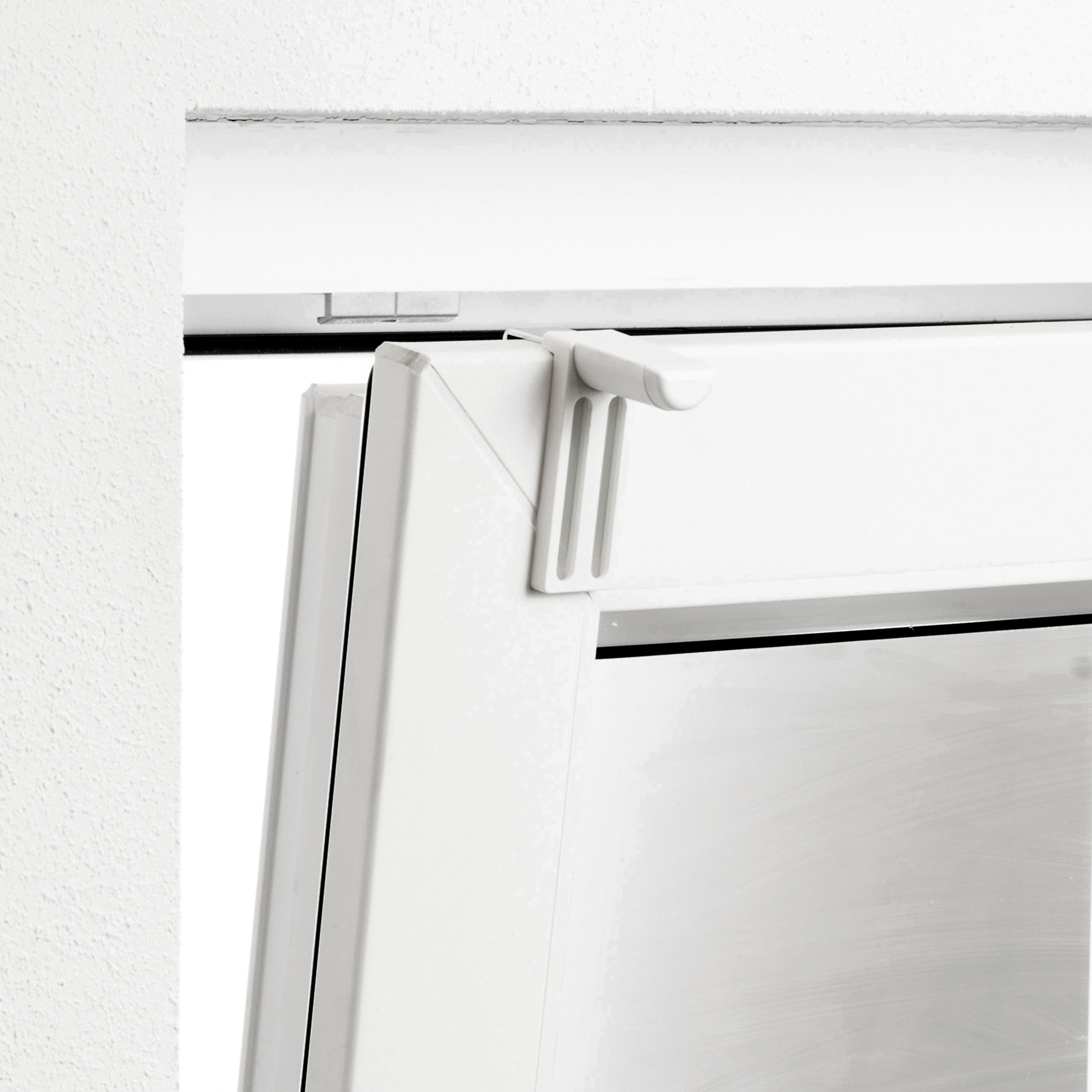 Lot de 2 supports blanc pour tous types de stores - 4